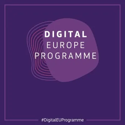 Logo du programme Digital EU