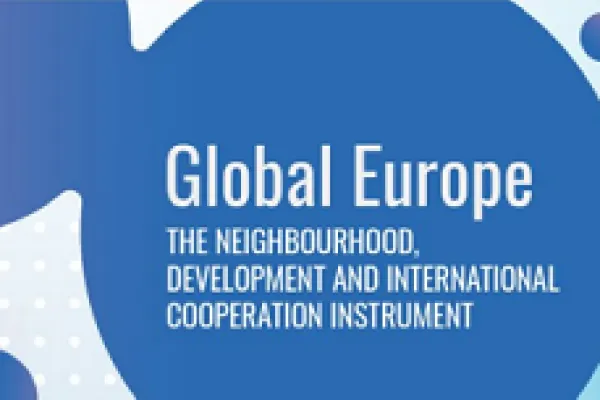 Logo du programme Instrument Européen pour le voisinage, le développement et la coopération internationale